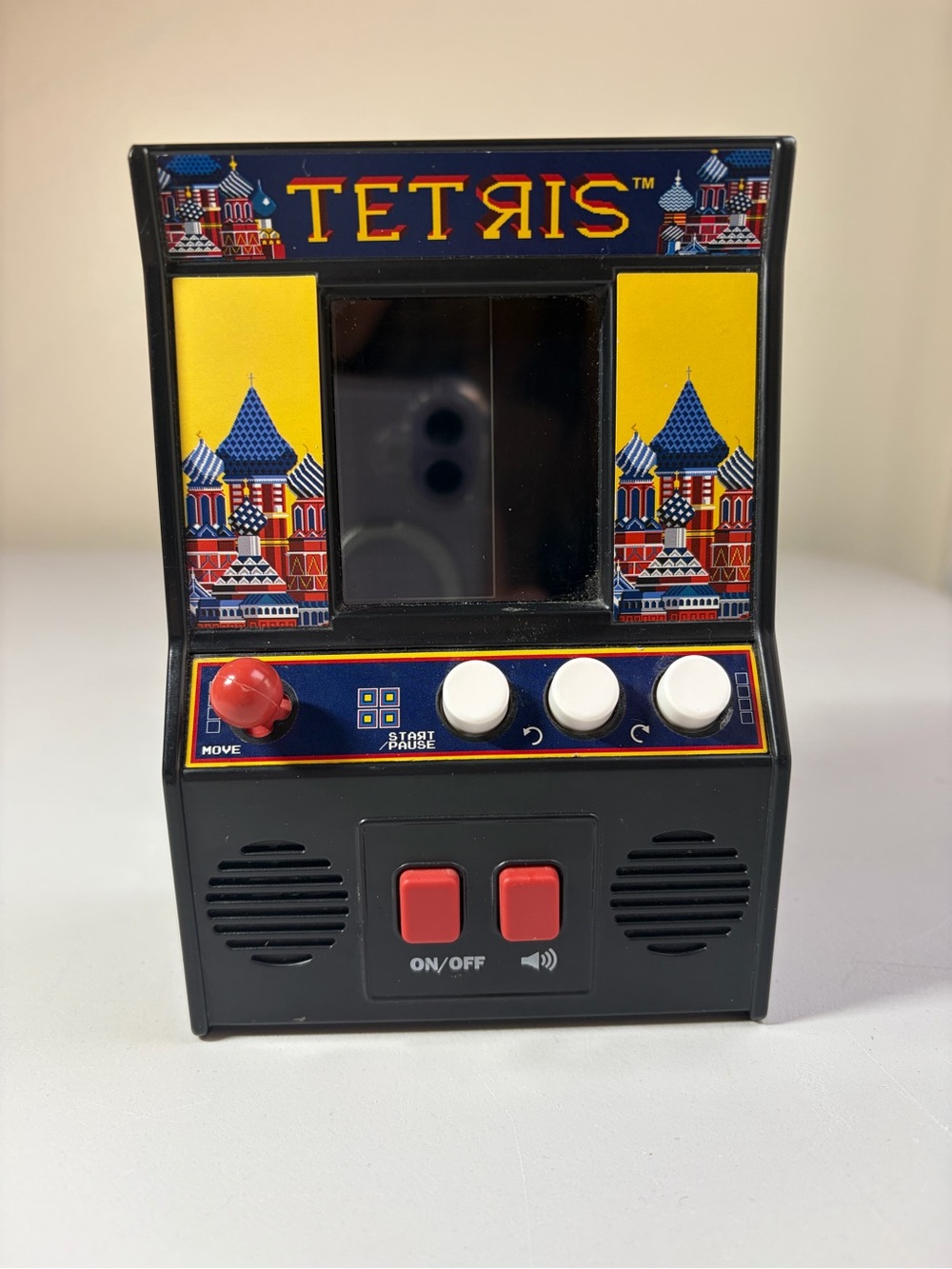Retro Mini Arcade Game Full Color Screen Classic Handheld Tetris 09594 Tested